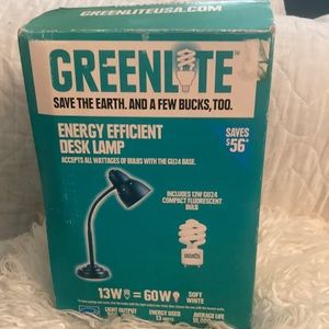Greenlite Energy Efficient Desk Lamp